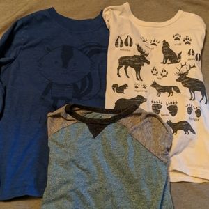 3 long sleeve 5T shirts